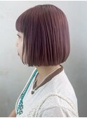 ピンクブラウン_ショコラアッシュヘルシースタイル_ba413401