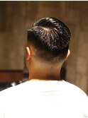 ツーブロックマッシュ/波巻き/ハイライト/束感<理容室><立川>