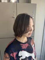 エイト 沖縄豊崎店(EIGHT toyosaki)&nbsp;【EIGHT豊崎】お客様スタイル_シアーベージュな顔まわり