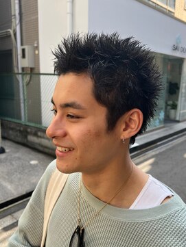 ヒカリス 中崎店(HIKARIS) メンズ × ベリーショート