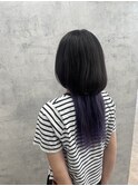 インナー紫×クラゲカット