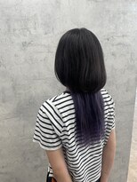 リミットバイアフィナー 大宮店(limit by Afinar) インナー紫×クラゲカット