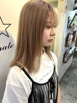 ロア ヘアーコーディネート 四条烏丸店(LoRE hair coordinate)&nbsp;Lore☆ホワイトピンクベージュ○河津