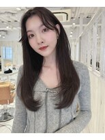 リコバイアフロート(riko by afloat)&nbsp;ラベンダーブラウン/レイヤーカット/顔まわりカット/ワンカール