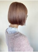 ピンクベージュカラー/ミルクティーピンク/20代30代40代