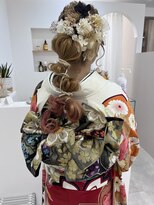 シェノン 小倉(CHAINON) デザインカラー×ヘアセット