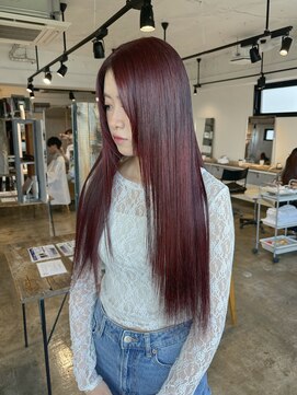 ザ オーダー(THE ORDER) 赤髪/ボルドーカラー/チェリーレッドカラー/ブリーチなしカラー