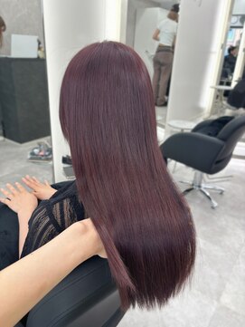 アルドーレフィエロ シンサイバシ(Ardore fiero shinsaibashi) レッドブラウン/チェリーブラウン/ブリーチなし【小山田繭】