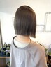 【再来】カット+リタッチカラー+SYSTEMトリートメント(シンプルコース)