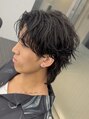 メンズフィール 心斎橋(MENS FEEL) ニュアンスパーマも得意です◎毛流れができる大き目のカール感◎