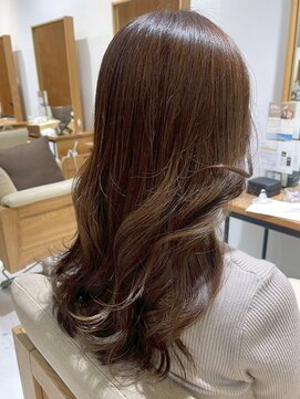 ヘアリゾート粋 リマ 銀座店(lima) ショコラブラウン/レイヤーカット/艶カラー/透明感