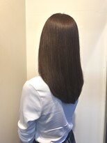 ケークリエイティブコード(K creative COrDE)&nbsp;グレージュで艶感ストレート