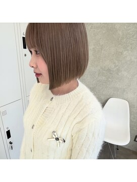 フラミューム 高崎(flammeum) 切りっぱなしボブ【hiyori】