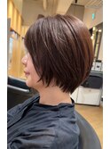 自然な丸みナチュラルショートボブ　archive垂水