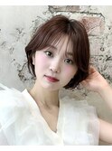 (岩田莉奈)似合わせショート大人かわいい30代40代50代新宿