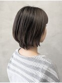 白髪ぼかしハイライトカラー/くびれヘアアプリコットオレンジ212
