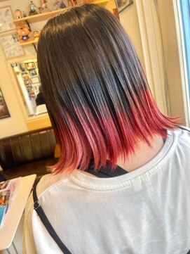 ヘア メイク ココ(hair make coco) 【エンドカラー】　レッド編～♪♪