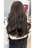 髪質改善 オリーブベージュ