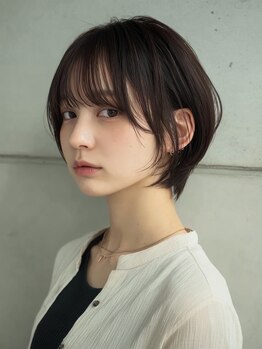 メゾンカシミヤ(Maison Cashmiya)の写真/【トレンド×似合わせ】洗練した大人女性の美しさを引き出すあなたにぴったりのショートスタイルに◎