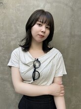 ヴィサージュバスク(VISAGE ba.s.k) 韓国風くびれヘアで小顔魅せ◎
