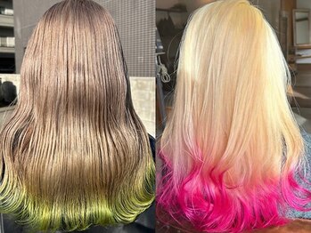 モーニングスター リリィ(morning star lily)の写真/カラーの発色・持ちの良さにこだわるならココ♪ナノスチームでうる艶感UP!マンツーマン施術でしっかり対応!