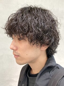 デプト(DEPT.) ツイストスパイラルパーマシャドウパーマメンズパーマ佐賀眉毛