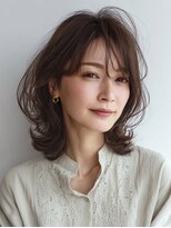 ハーツ(Heart's)&nbsp;ミセスレイヤー×白髪ぼかしカラー３０代４０代５０代６０代