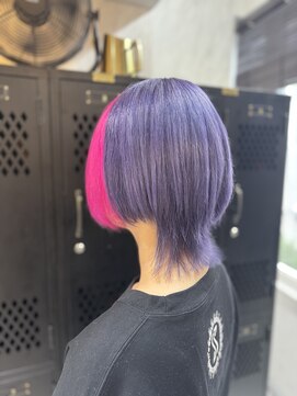 ヴァイス 渋谷店(VAICE) ラベンダーアッシュ/ポイントカラー/ビビットピンク