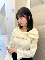 アナ ラーナ(Anna Lanna)&nbsp;ミディアムレイヤーの丸みボブ【奥村北斗】