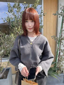 カート(Curt) オレンジボブ