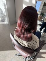 ニュイ 木更津(nuit)&nbsp;着物ヘア/大人ガーリー/ダークアッシュ/似合わせカット/木更津