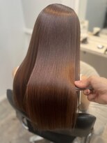 ウィステリア アネックス 銀座(WISTERIA ANNEX)&nbsp;【遠藤】ピンクブラウン/ULTOWA/髪質改善/縮毛矯正/メテオ/銀座