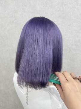 アン ブリーチ 大宮駅東口店(UN BLEACH) ブリーチ２回ラベンダーカラー♪