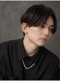 曲がる縮毛矯正×韓国風センターパート×men's