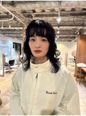 中目黒姫カットレイヤー髪質改善ブルーブラックブラウンベージュ