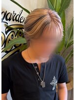 ヘアーガーデンルート(HairgardenROOT) ハイトーンベージュ×ローライト