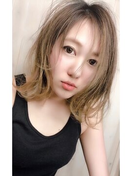 ニコヘアデザイン(NICO hair design) ☆ＮＩＣＯ　hair design☆　バレヤージュカラーミルク