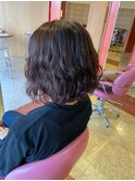 柔らかボブウェーブ