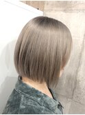 【MIRAC町田店河原崎】アッシュグレージュショート