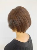 20代30代40代/ショート/ボブ/ボブ/ミニボブ/丸み/前下がり