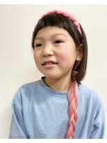 ロカット サロン(Roquat Salon)&nbsp;キッズボブカット　【ヘアセット　立川/立川南/浴衣/八王子/袴】
