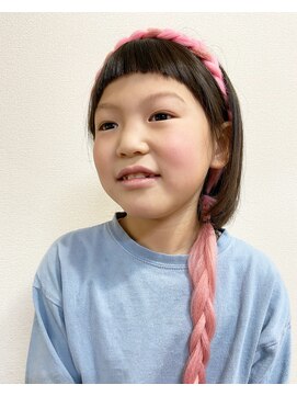 ロカット サロン(Roquat Salon) キッズボブカット　【ヘアセット　立川/立川南/浴衣/八王子/袴】