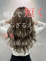 レヴェリーヘア(Reverie hair) #プルエクステ#グラデーション#ロング#ハイトーン