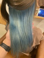 エルモ(ELMO)&nbsp;鮮やか1本　ペールトーン水色インナー