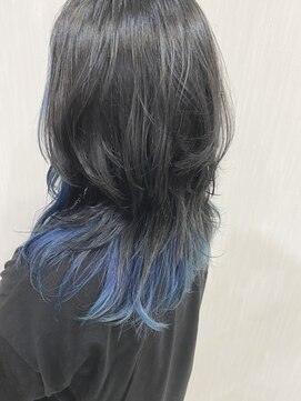 ライズエンドレスリミット(RiSE endless limit) ダークアッシュ×ブルー