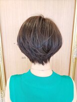 ロンドプロフィール 浦和(Lond profil)&nbsp;アッシュブラウンオフィスヘアネオウルフ外ハネボブ