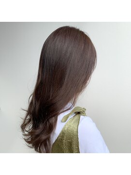 美容室 アイディー i-dee 柔らかいブラウンカラー