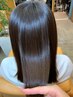 カット+髪質改善ストレート ￥26400