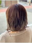 【tetote村山のサロンスタイル】ナチュラルグラデーション