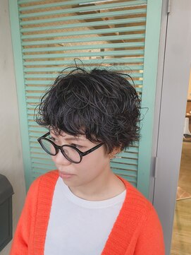 オルティ(OLTI) 《OLTI》マッシュパーマ×黒髪